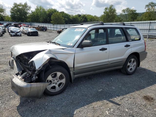 JF1SG65664G704906 - 2004 SUBARU FORESTER 2.5XS Серебристый фото 1