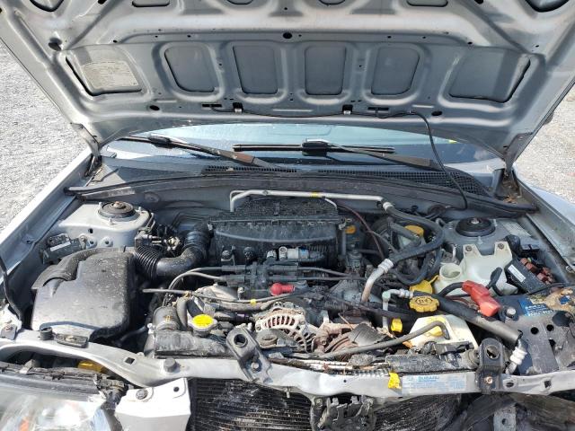 JF1SG65664G704906 - 2004 SUBARU FORESTER 2.5XS Серебристый фото 11