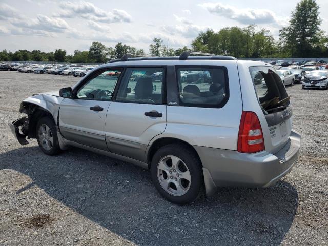 JF1SG65664G704906 - 2004 SUBARU FORESTER 2.5XS SILVER photo 2