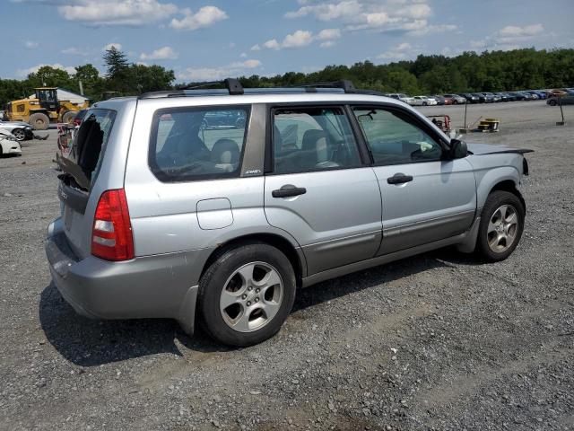 JF1SG65664G704906 - 2004 SUBARU FORESTER 2.5XS SILVER photo 3