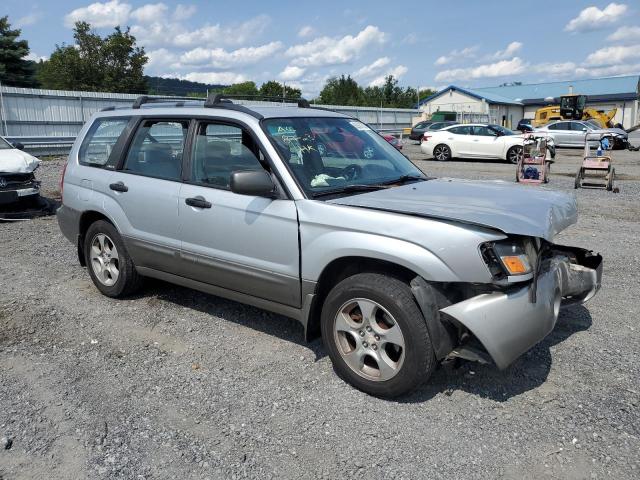 JF1SG65664G704906 - 2004 SUBARU FORESTER 2.5XS SILVER photo 4