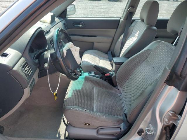 JF1SG65664G704906 - 2004 SUBARU FORESTER 2.5XS Серебристый фото 7