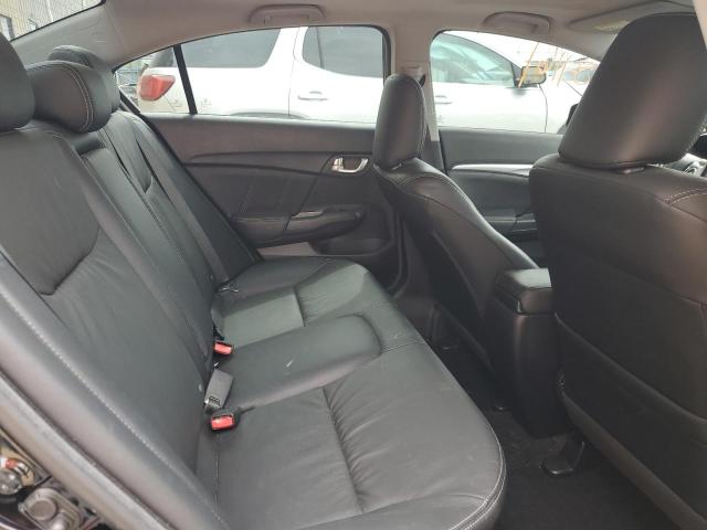 19XFB2F97DE088127 - 2013 HONDA CIVIC EXL შავი ფოტო 10