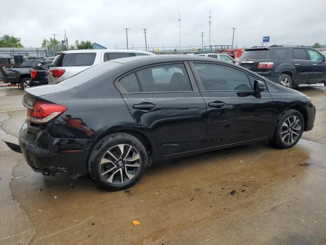 19XFB2F97DE088127 - 2013 HONDA CIVIC EXL შავი ფოტო 3