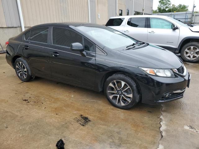 19XFB2F97DE088127 - 2013 HONDA CIVIC EXL შავი ფოტო 4