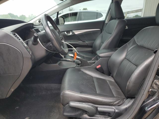 19XFB2F97DE088127 - 2013 HONDA CIVIC EXL შავი ფოტო 7