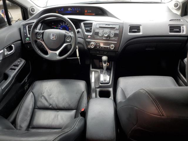 19XFB2F97DE088127 - 2013 HONDA CIVIC EXL შავი ფოტო 8
