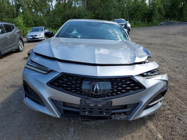 19UUB6F55MA802370 - 2021 ACURA TLX TECH A SILVER photo 5