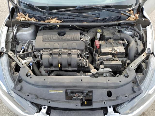 3N1AB7AP7JY300342 - 2018 NISSAN SENTRA S SILVER photo 11