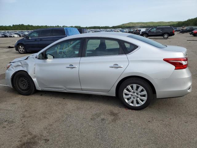 3N1AB7AP7JY300342 - 2018 NISSAN SENTRA S SILVER photo 2