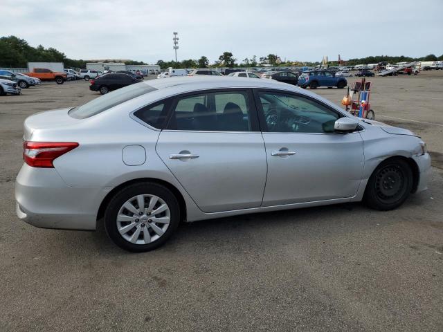 3N1AB7AP7JY300342 - 2018 NISSAN SENTRA S SILVER photo 3