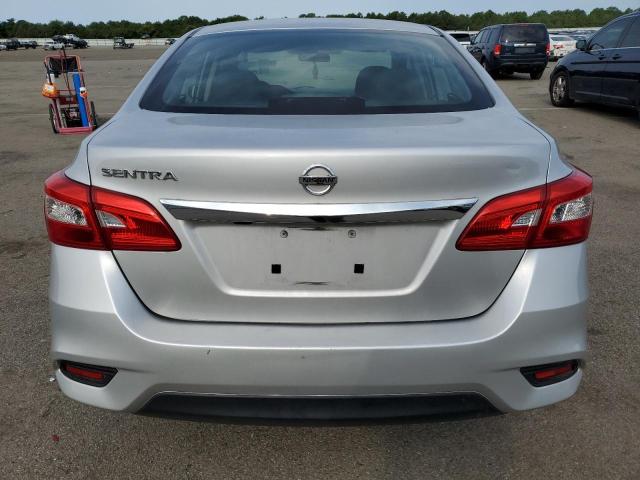 3N1AB7AP7JY300342 - 2018 NISSAN SENTRA S SILVER photo 6