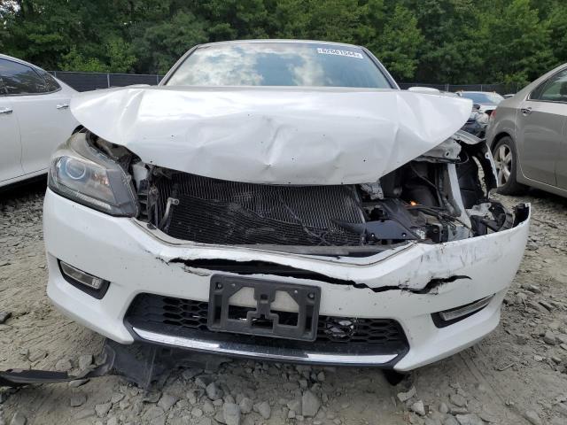 1HGCR2F8XEA021940 - 2014 HONDA ACCORD EXL WHITE photo 5