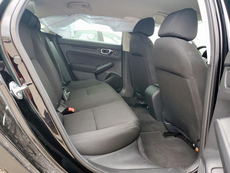 2HGFE2F28SH592263 - 2025 HONDA CIVIC LX BLACK photo 10