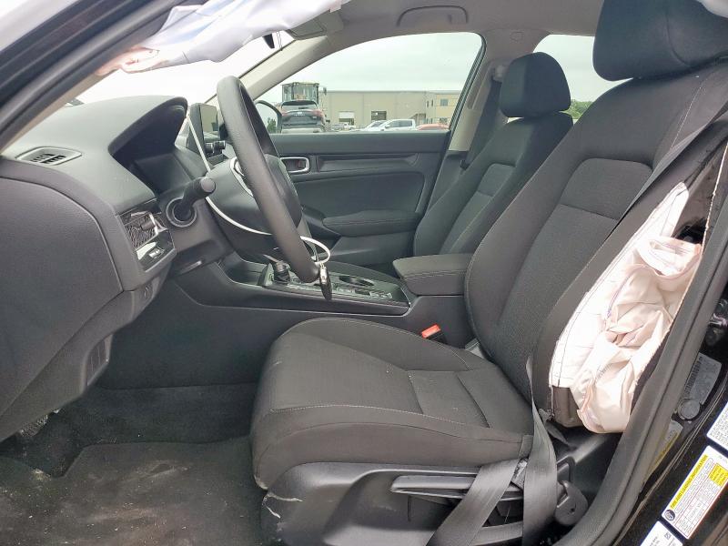 2HGFE2F28SH592263 - 2025 HONDA CIVIC LX BLACK photo 7