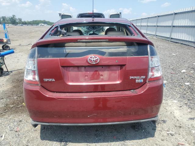 JTDKB20U557051588 - 2005 TOYOTA PRIUS BURGUNDY photo 6