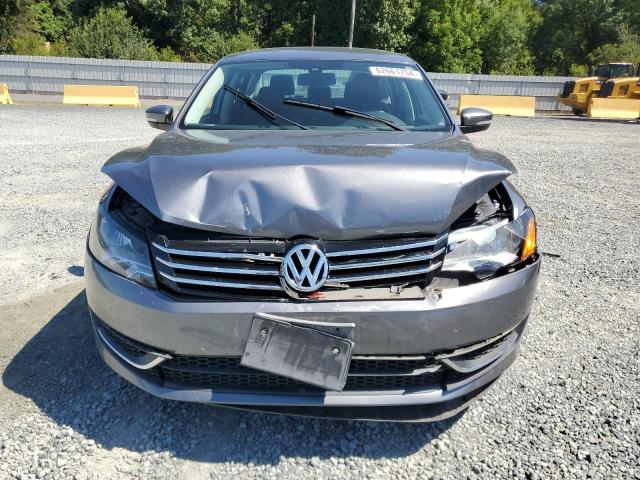 1VWAP7A34EC016688 - 2014 VOLKSWAGEN PASSAT S GRAY photo 5