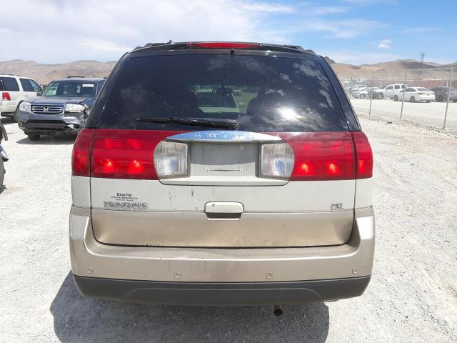 3G5DA03E45S559032 - 2005 BUICK RENDEZVOUS CX TAN photo 6