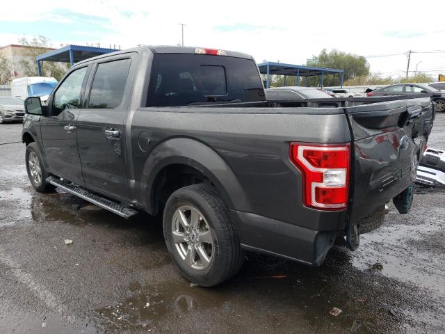 1FTEW1CP6JKF59898 - 2018 FORD F150 SUPERCREW GRAY photo 2