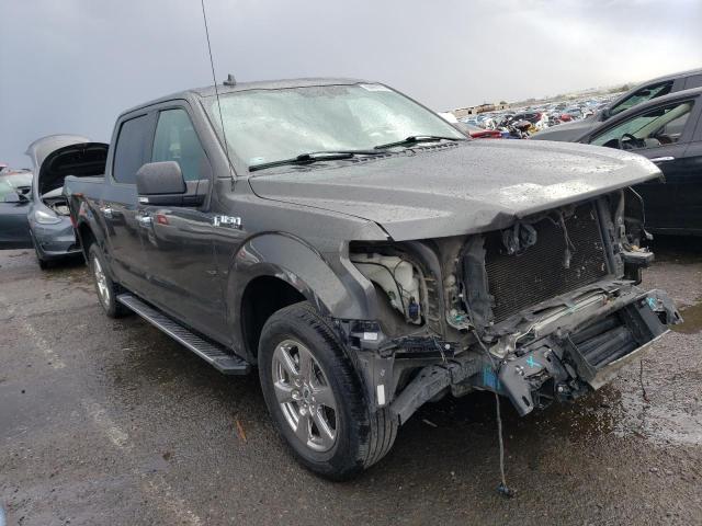 1FTEW1CP6JKF59898 - 2018 FORD F150 SUPERCREW GRAY photo 4