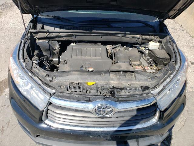 5TDJKRFH9FS208187 - 2015 TOYOTA HIGHLANDER XLE Qara foto 12