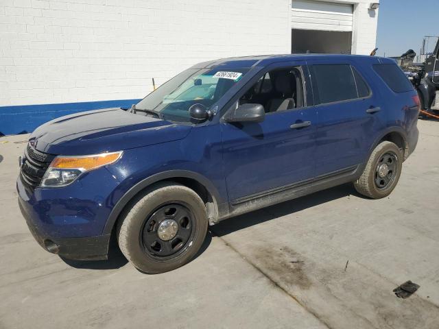 1FM5K8AR6FGA70643 - 2015 FORD EXPLORER POLICE INTERCEPTOR 蓝色 照片 1