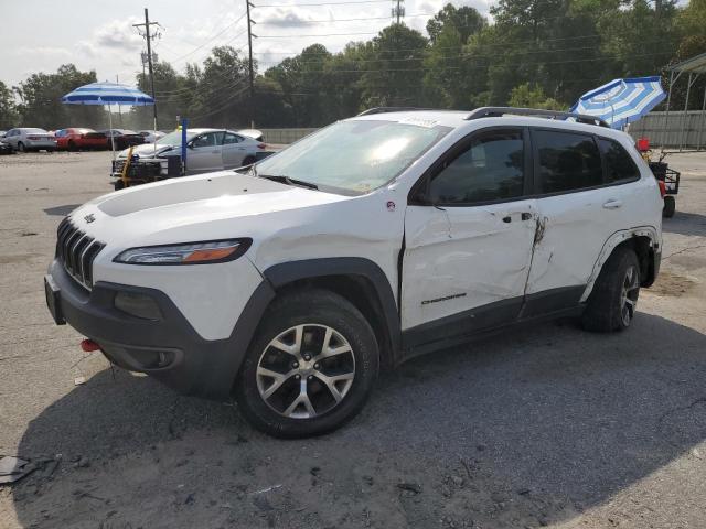 1C4PJMBS0FW527267 - 2015 JEEP CHEROKEE TRAILHAWK WHITE photo 1