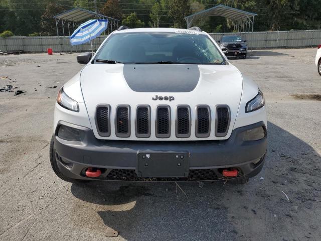 1C4PJMBS0FW527267 - 2015 JEEP CHEROKEE TRAILHAWK WHITE photo 5