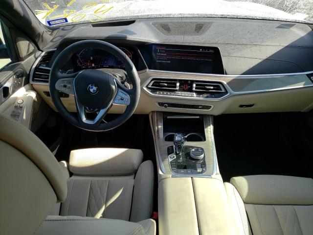 5UXCW2C03M9E40218 - 2021 BMW X7 XDRIVE40I BURGUNDY photo 8