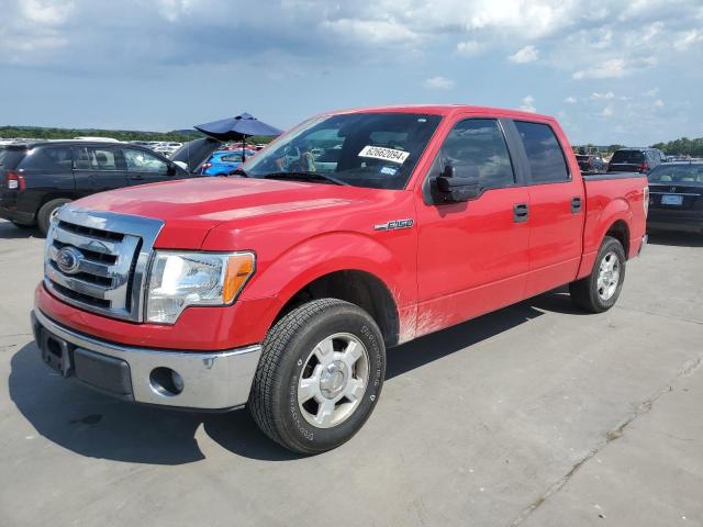 1FTFW1CF0CKD15209 - 2012 FORD F150 SUPERCREW RED photo 1