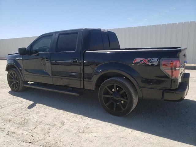 1FTFW1CF2EKE79841 - 2014 FORD F150 SUPERCREW BLACK photo 2