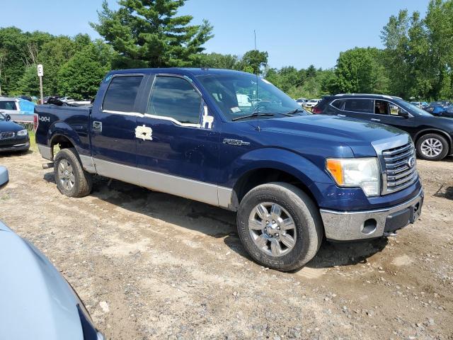 1FTFW1EF1BFA29017 - 2011 FORD F150 SUPERCREW BLUE photo 4