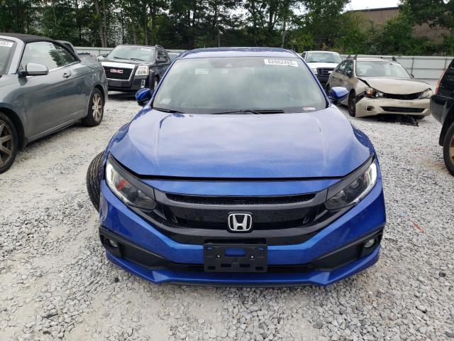 2HGFC2F8XMH553784 - 2021 HONDA CIVIC SPORT 蓝色 照片 5