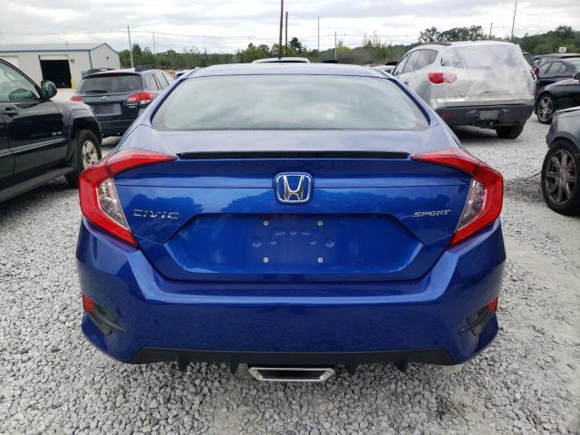 2HGFC2F8XMH553784 - 2021 HONDA CIVIC SPORT 蓝色 照片 6