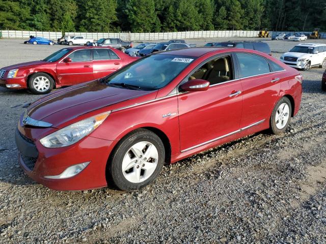 KMHEC4A47CA047476 - 2012 HYUNDAI SONATA HYBRID RED photo 1