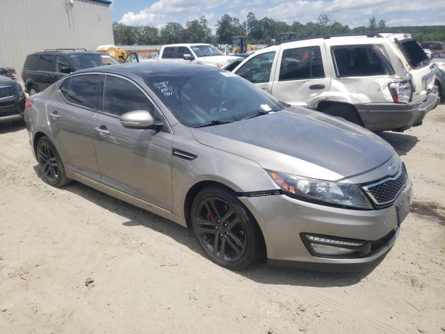 5XXGR4A68DG130546 - 2013 KIA OPTIMA SX GRAY photo 4