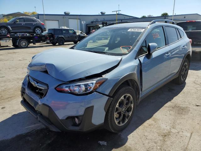 JF2GTAPC6N8270601 - 2022 SUBARU CROSSTREK PREMIUM 蓝色 照片 2
