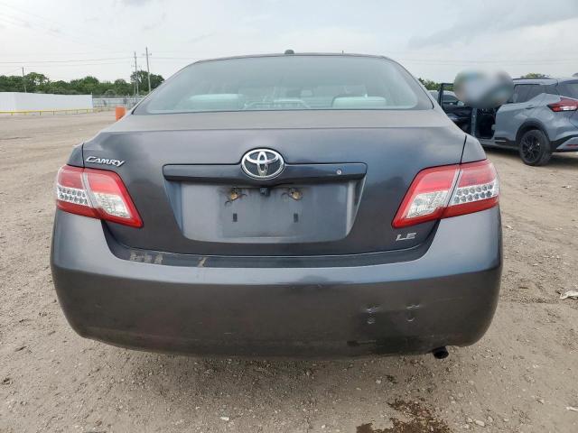 4T4BF3EK8AR016560 - 2010 TOYOTA CAMRY BASE GRAY photo 6