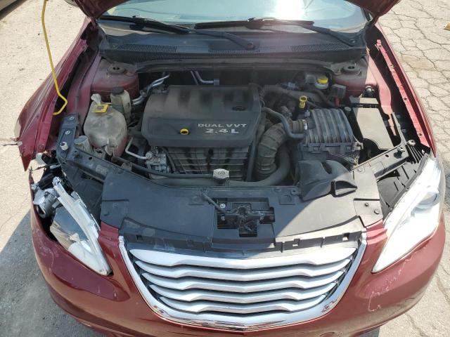 1C3CCBBB5DN606082 - 2013 CHRYSLER 200 TOURING RED photo 11