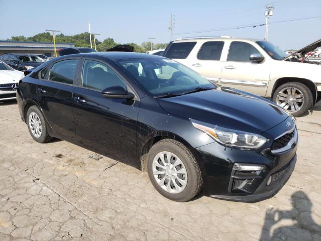 3KPF24AD9ME276638 - 2021 KIA FORTE FE BLACK photo 4