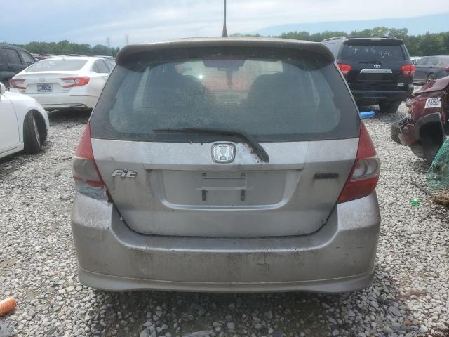 JHMGD38647S009729 - 2007 HONDA FIT S SILVER photo 6