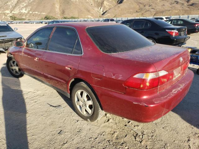 JHMCG6698YC022225 - 2000 HONDA ACCORD SE BURGUNDY photo 3