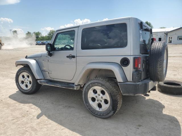 1C4AJWBGXDL643491 - 2013 JEEP WRANGLER SAHARA SILVER photo 2