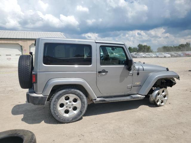 1C4AJWBGXDL643491 - 2013 JEEP WRANGLER SAHARA SILVER photo 3