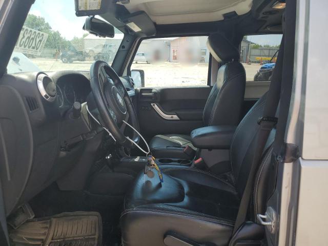 1C4AJWBGXDL643491 - 2013 JEEP WRANGLER SAHARA SILVER photo 7