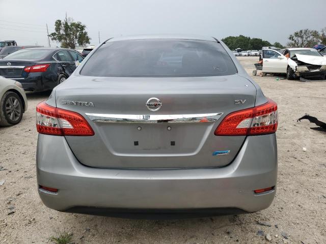 3N1AB7AP0EL663116 - 2014 NISSAN SENTRA S SILVER photo 6