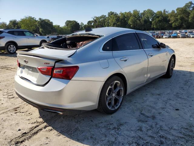 1G1ZG5ST6KF223336 - 2019 CHEVROLET MALIBU RS SILVER photo 3