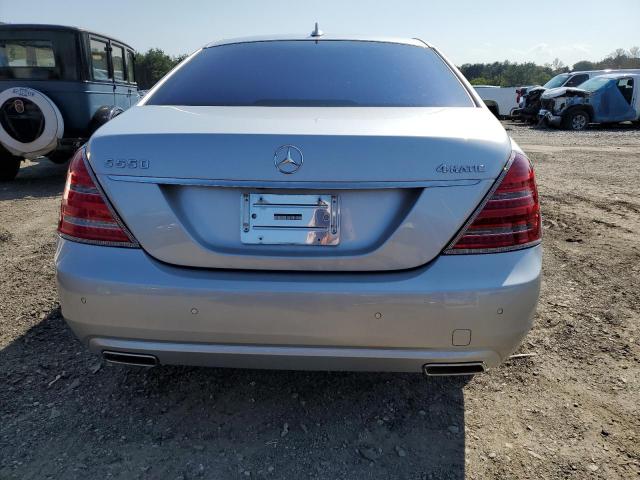 WDDNG8GB5AA311125 - 2010 MERCEDES-BENZ S 550 4MATIC SILVER photo 6