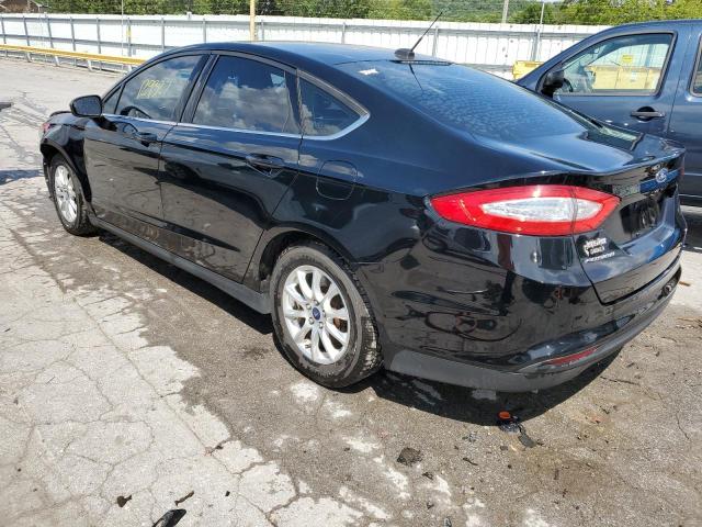 3FA6P0G75GR311268 - 2016 FORD FUSION S BLACK photo 2