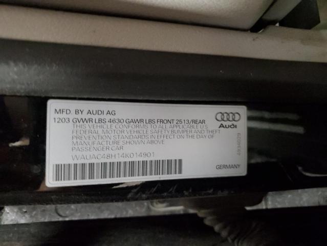 WAUAC48H14K014901 - 2004 AUDI A4 1.8 CABRIOLET BLACK photo 13